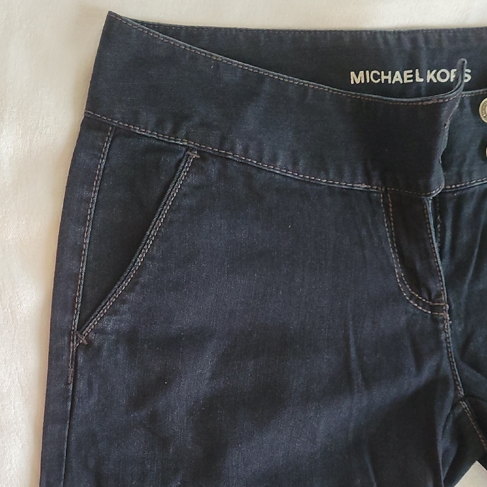 Women's Black Wide-Leg Jeans - Picture 6 of 11